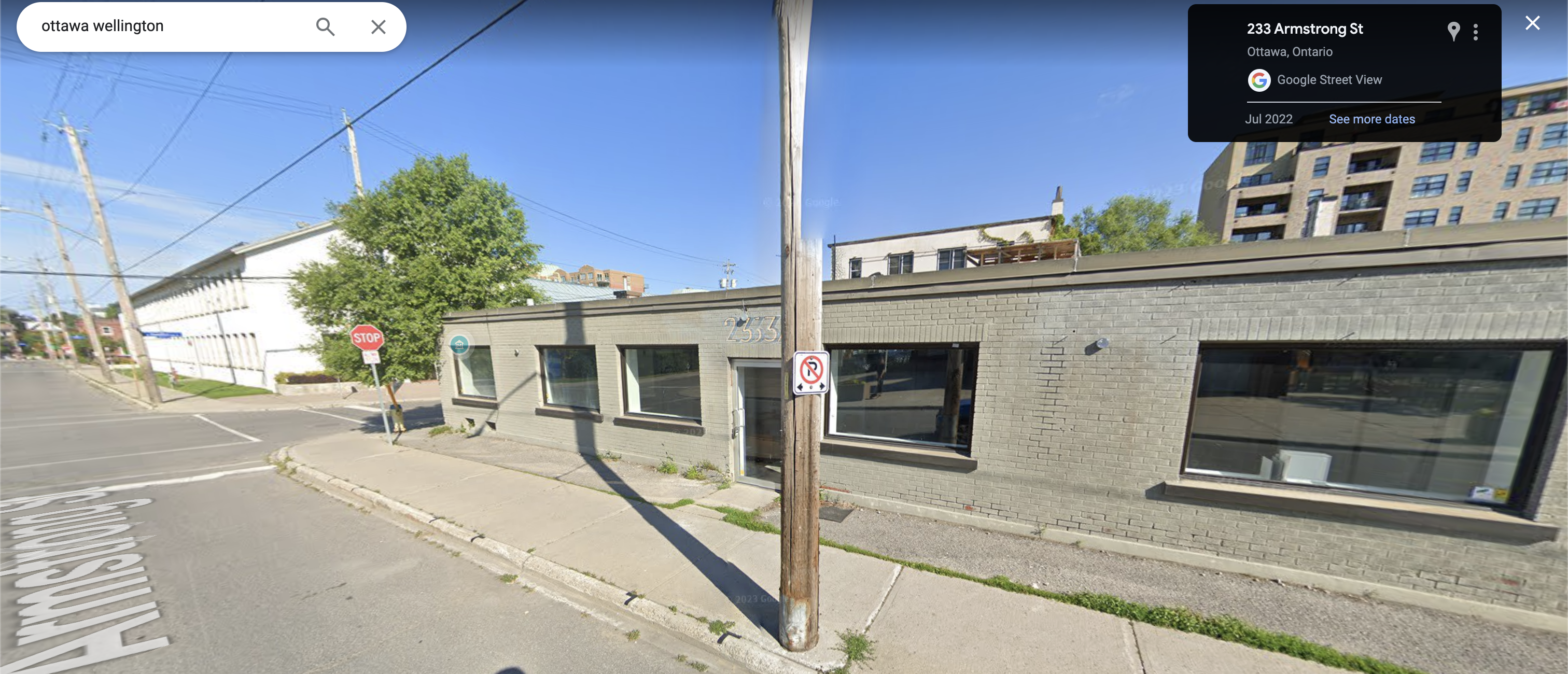 An art studio in Hintonburg, Ottawa